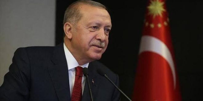 أردوغان يهنئ المسلمين