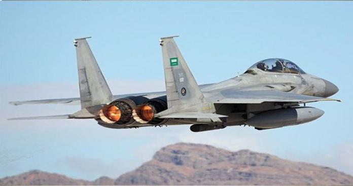 7495991 1429265021 - شاهد بالفيديو  .. طائرات "إف16" سعودية تحـ.ـول مواقع عسـ.ـكرية للحوثي إلى "جهـ.ـنم"