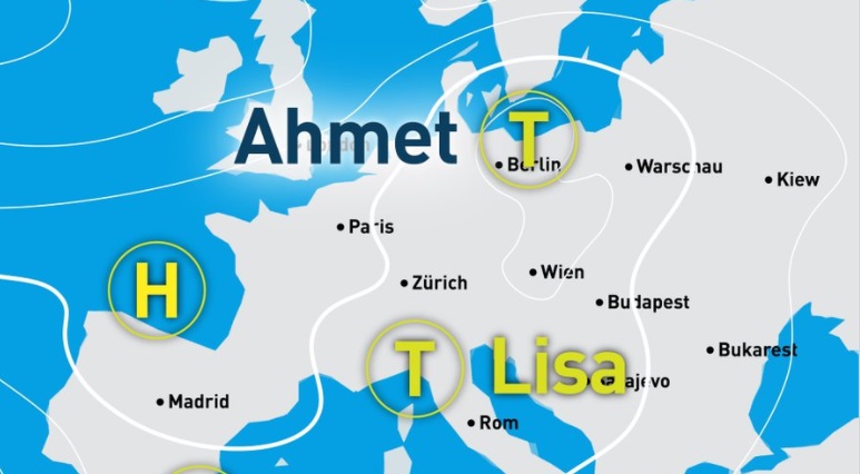 tyhg - تعرف على سبب تسمية العاصفة القادمة باسم " أحمد " في ألمانيا