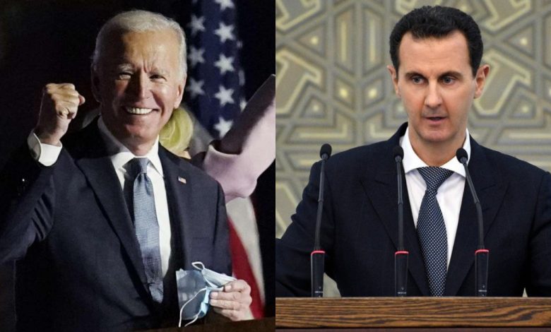 وبايدن - تفـ.ـاوض محتمل بين إدارة بايدن وبشار الأسد.. إليكم النقاط الأساسية منه