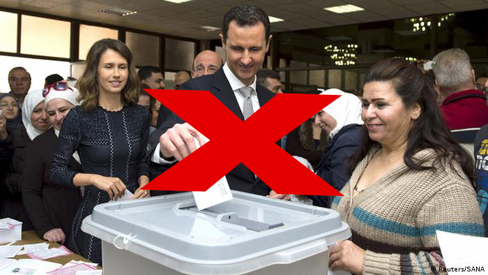 الاسد x - على أعتاب انتخابات الأسد .. المعارضة السورية تنتفض وتهاجم والمجتمع الدولي يعلن المقاطعة !