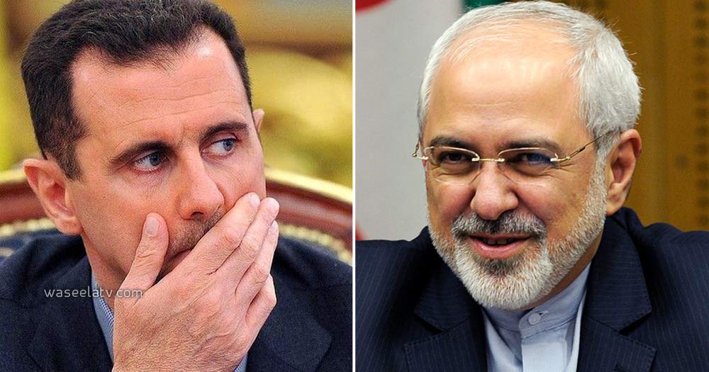 جواد ظريف بشار الأسد2 - وزير الخارجية الإيـراني يعـ.ـترف بأخطاء بلاده المفرطة في سوريا!