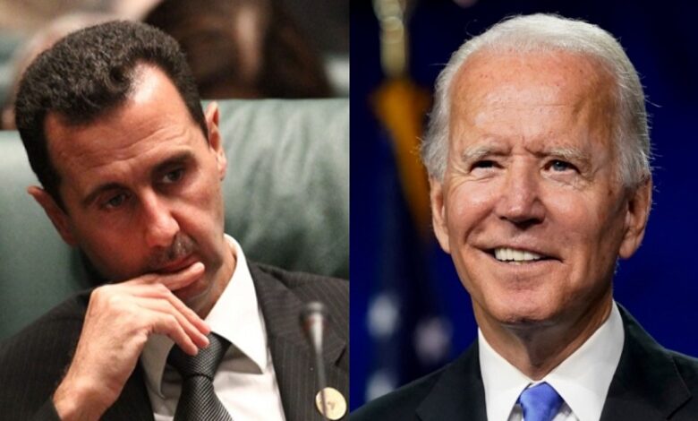 الأسد لإدارة بايدن بشأن سوريا 780x470 1 - مفاوضات سرية وعرض قدمه بشار الأسد لإدارة بايدن بشأن سوريا.. إليكم تفاصيله!