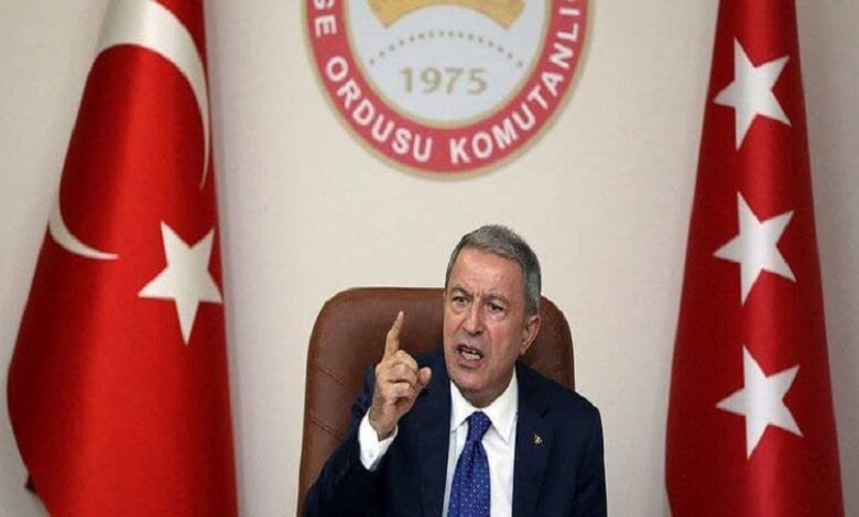الدفاع التركي إدلب 780x470 1 - وزير الدفاع التركي يدلي بتصريحات جديدة تعليقاً على الهجـ.ـمات شمالي سوريا