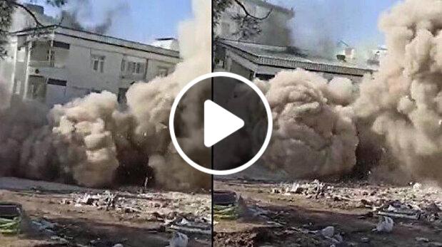 resized 9d440 c8e4bd9163f5f568470a9b154ccee47f - بالفيديو.. لحظة انهيار مبنى مؤلف من 10 طوابق أثناء القيام بعمليات الهدم في مدينة تركية