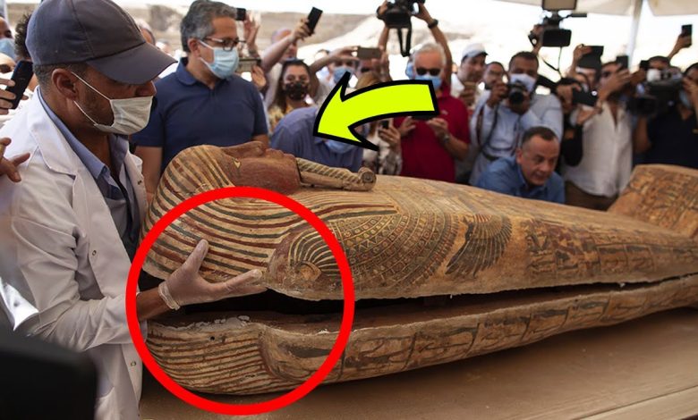 maxresdefault 6 780x470 - شاهد لحظة فتح تابوب عمره 2500 عام لأول مرة في مصر ليكتشفوا المفاجأة الصـ.ـادمة
