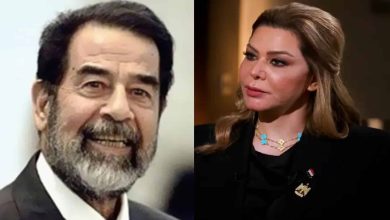 صدام حسين ووالدها 390x220 - رغد صدام حسين تكشف “مفاجأة” حول جثة والدها .. اليك التفاصيل