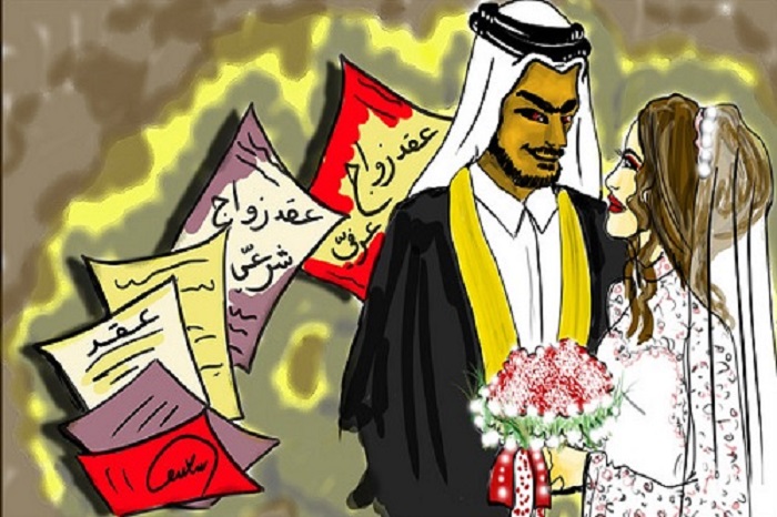 زواج 1 - قصة تقدم شاب قطري ميسور ماديا لخطبة فتاة سورية