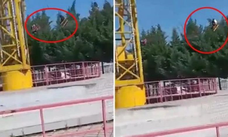 شاهد فيديو مرعب للحظة اصطدام مرجوحة تدور بسرعة كبيرة في السماء بالاشجار وعدد كبير من الاصابات في مدينة تركية lunapark kazasinda panik anlari cep telefonu 15814868 9784 o 780x470 - شاهد فيديو مرعب للحظة اصطدام مرجوحة تدور بسرعة كبيرة في السماء بالاشجار وعدد كبير من الاصابات في مدينة تركية
