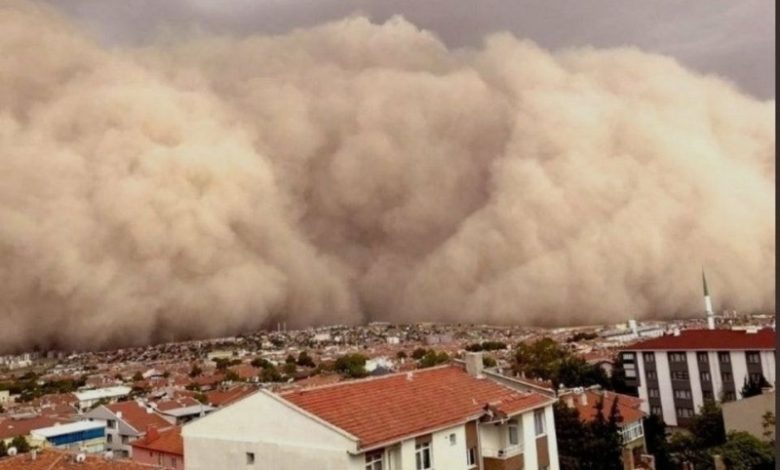 00 780x470 - عاجل : عاصفة رملية ستجتاح تركيا وتحذير شديد من الارصاد الجوية باللون الاصفر لـ 15 ولاية