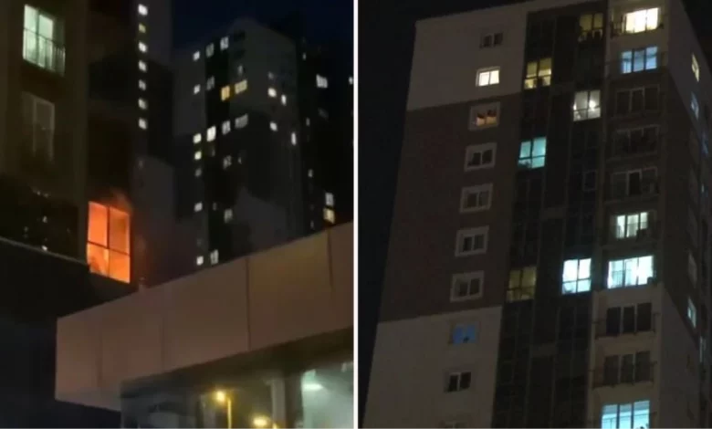 شاهد بالفيديو تركي ينزل من الطابق الرابع عبر الحبل هربا من نيران التهمت منزله والجيران يضربونه لسبب صادم evini atese verip intihar girisiminde bulundu 16006714 6535 amp 780x470 - شاهد بالفيديو تركي ينزل من الطابق الرابع عبر الحبل هربا من نيران التهمت منزله والجيران يضربونه لسبب صادم