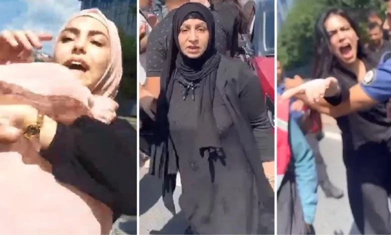 شاهد 3 فتيات عربيات تحاولن ضرب شاب تركي بعد شتمه لسبب صادم والمواطنون يمنعوهن من الهرب kaza sonrasi ortalik fena karisti kacmaya 16229834 6030 amp 1 780x470 - شاهد 3 فتيات عربيات تحاولن ضرب شاب تركي بعد شتمه لسبب صادم والمواطنون يمنعوهن من الهرب